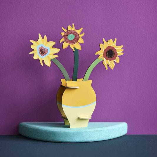 Pop Out Card - Van Gogh Flowers