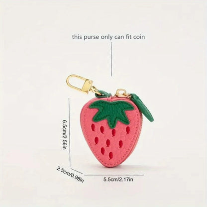 Fruit keychain charm