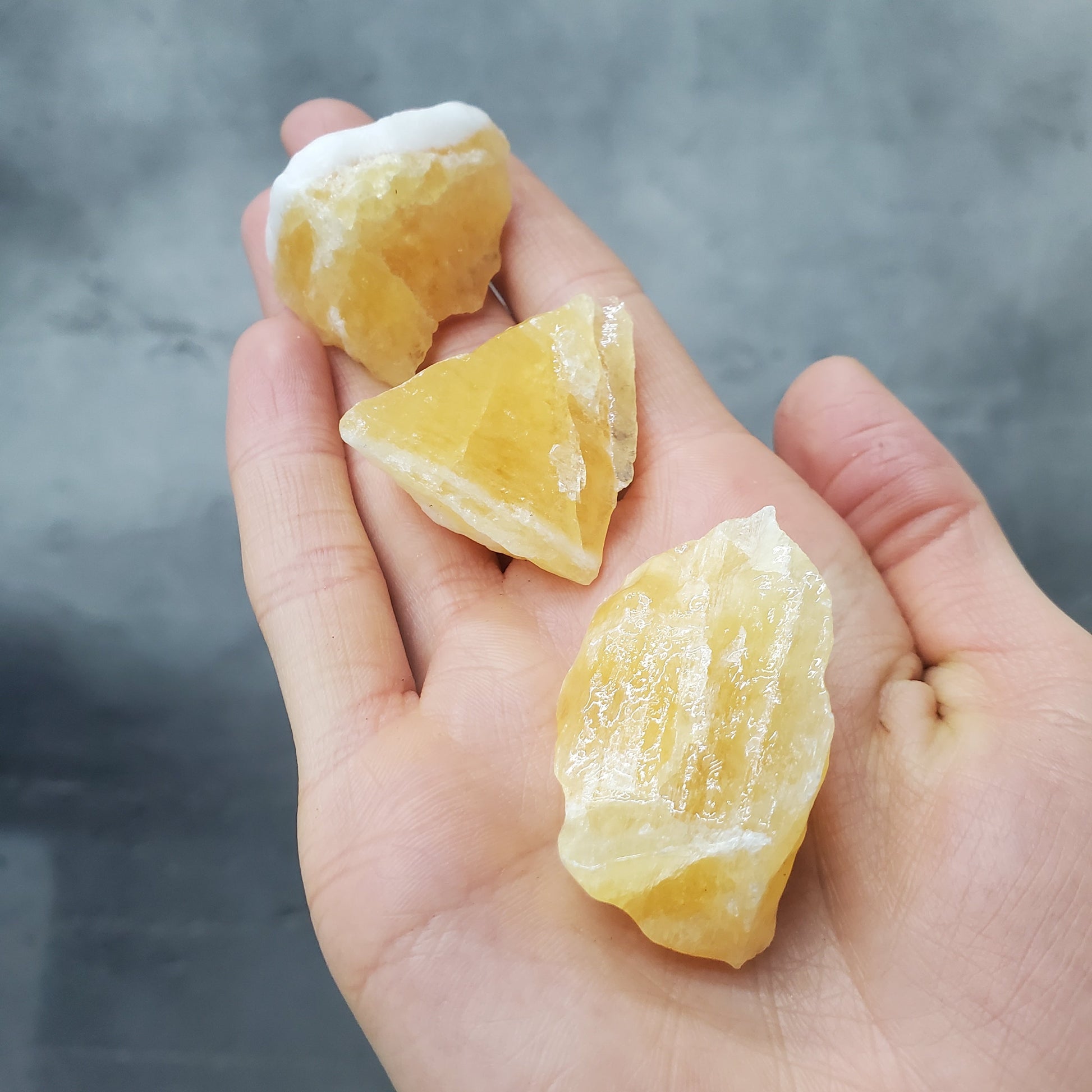 CRYSTALS - ORANGE CALCITE