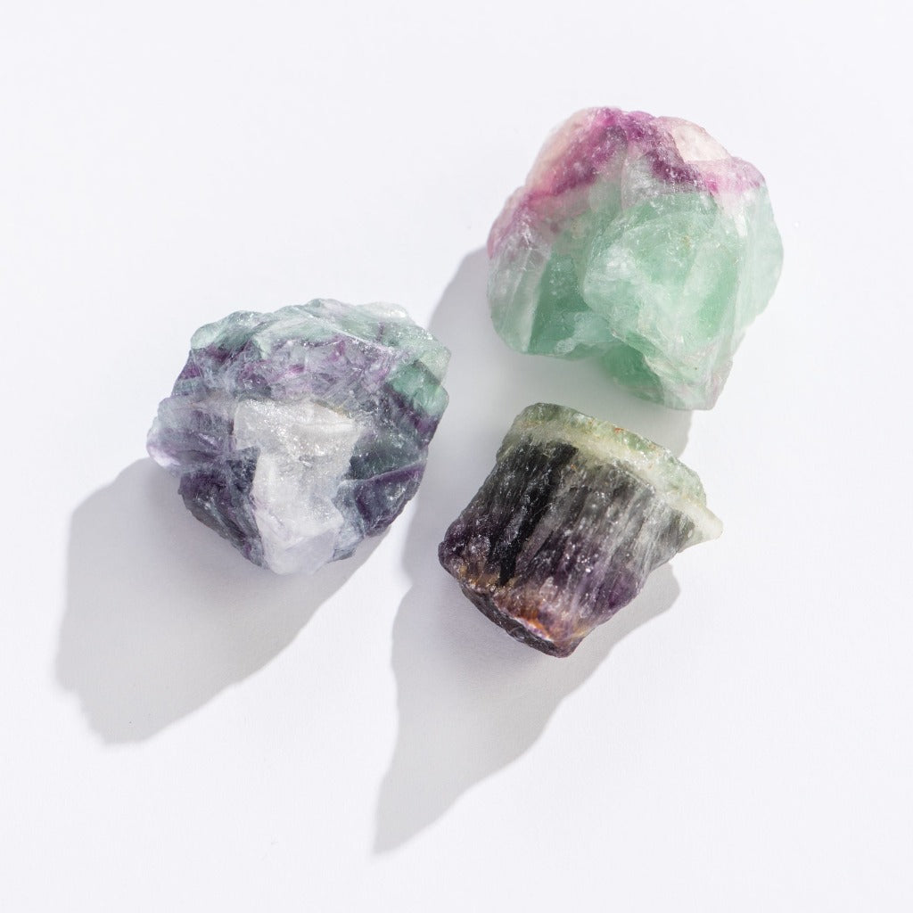 RAINBOW FLUORITE - ROUGH